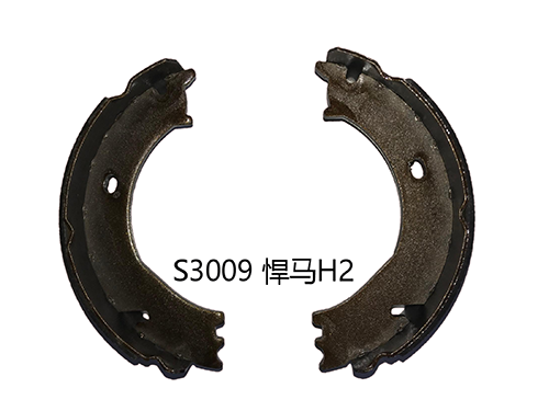 Drum brake pads 20102   S3009